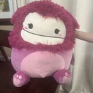 NEW pink Squishmallows Nanette Bigfoot 16” Plush Large